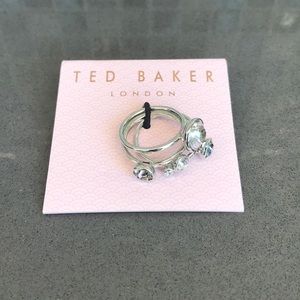 NWT Ted Baker 3 rings set